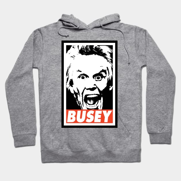 BUSEY Hoodie by Nerd_art